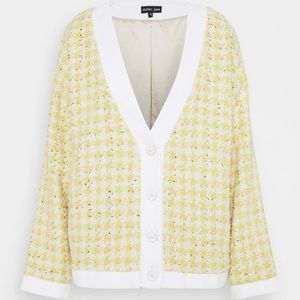 Sister Jane Honey Bee Tweed Cardigan